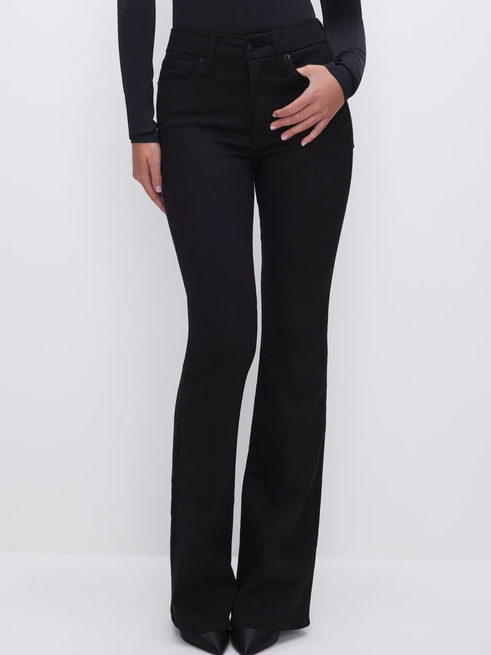 Lucky Brand Women's Bridgette High-Rise Black Bootcut Jeans